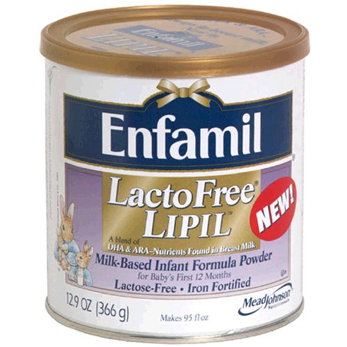 Lactose-free formula options for infants