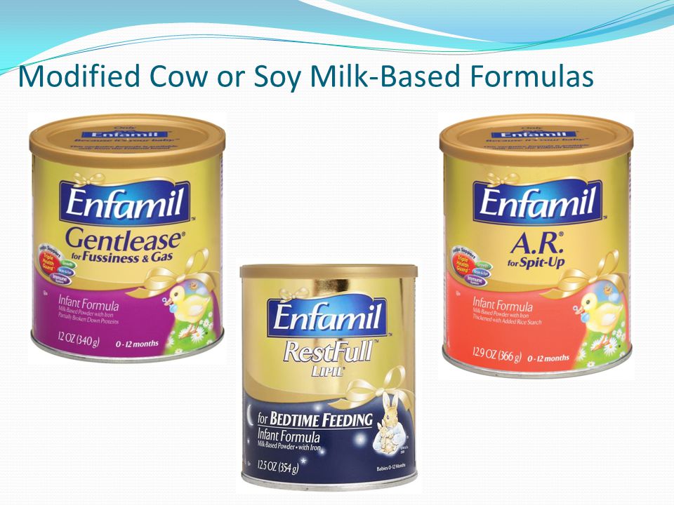 Cow's Milk-based Formula Options for Infants